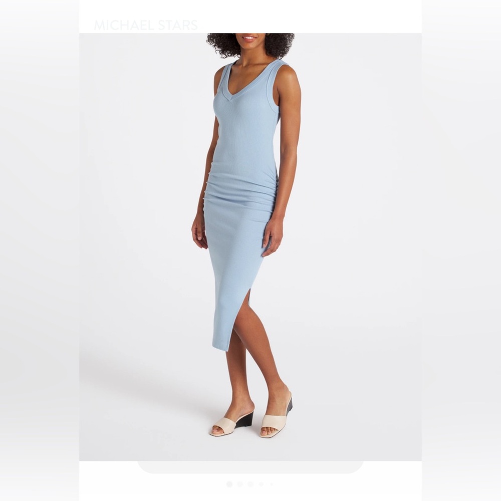 Michael Stars Lori Light Blue XS
